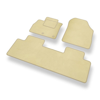 Alfombrillas de Velour adecuadas para Renault Scenic IV Monovolumen (2016-2022) 