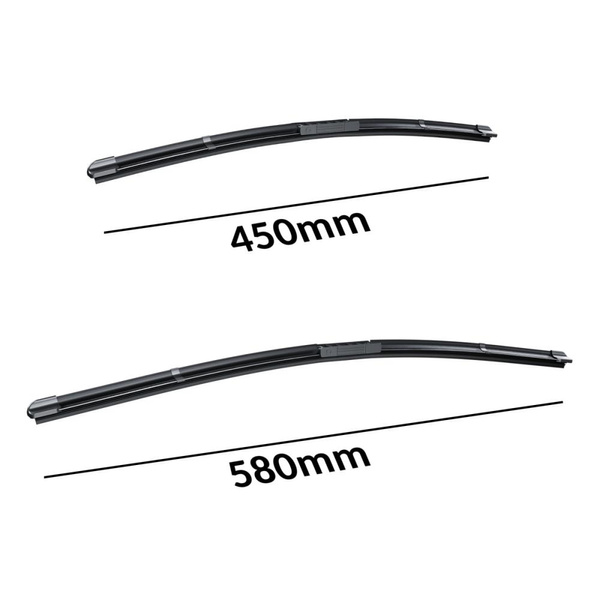 Escobillas limpiaparabrisas para la luna delantera para Alfa Romeo 159 Berlina, Sportwagon (06.2005-12.2011) - escobillas plana