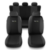 Fundas universales para asientos de coche para Alfa Romeo 166 I, II, III (1998-2007) - TG-G