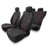 Fundas universales para asientos de coche para Mercedes-Benz Classe A W168, W169 (1997-2012) - UNE-RD