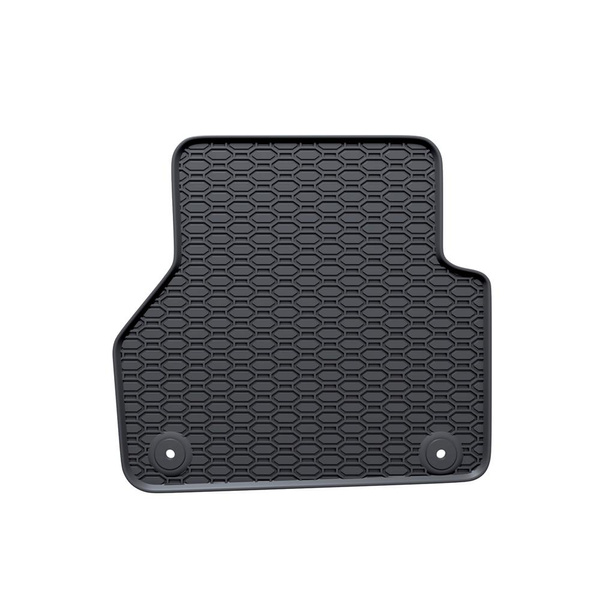 Alfombrillas de goma adecuadas para Audi A7 C8 Sportback (2017-....) - alfombras para coche - negro - 4 unidades