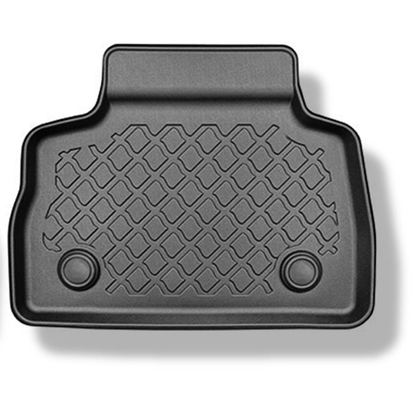 Conjunto de alfombrilla para maletero y alfombrillas para el interior del coche TPE para: BMW X6 G06 SAC (11.2019-....) - maletero superior (para maletero doble); también para modelos con rieles