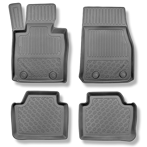 Alfombrillas de TPE adecuadas para BMW 4 F36 Gran Coupé (07.2014-10.2021) - sin X-drive - alfombras para coche