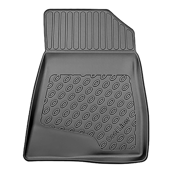 Conjunto de alfombrilla para maletero y alfombrillas para el interior del coche TPE para: Kia Niro II (SG2) Crossover (06.2022-....) - HEV Hybrid; EV (electric); maletero superior; suelo móvil en la posición superior; no adecuado para versión Plug-in híbr