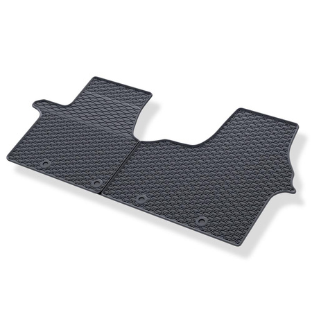 Alfombrillas de goma adecuadas para Opel Vivaro II (2014-2019) - alfombras para coche