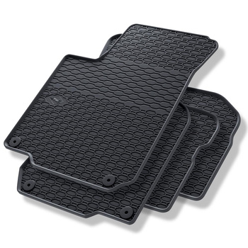 Alfombrillas de goma adecuadas para Seat Leon I Hatchback (1999-2005) - alfombra