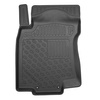 Conjunto de alfombrilla para maletero y alfombrillas para el interior del coche TPE PREMIUM para: Nissan X-Trail III T32 SUV (08.2014-08.2017) - 5 plazas; maletero superior (para suelo móvil); sin tercera fila