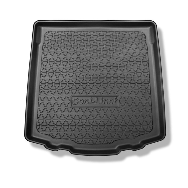 Alfombra para maletero adecuada para Toyota Auris II Touring Sports (07.2013-12.2018) - Protector maletero - Alfombrilla maletero antideslizante - maletero inferior; sin piso doble en el maletero; también para híbridos
