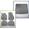 Conjunto de alfombrilla para maletero y alfombrillas para el interior del coche TPE para: BMW X1 F48 Plug-in Hybrid SAV (03.2020-09.2022)