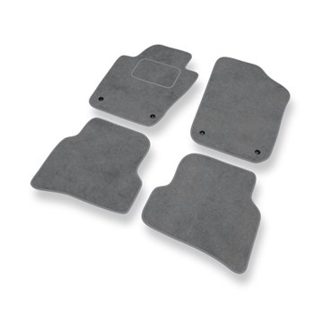 Alfombrillas de Velour adecuadas para Volkswagen Polo V 9R Hatchback, Berlina (2