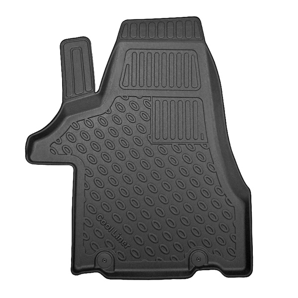 Conjunto de alfombrilla para maletero y alfombrillas para el interior del coche TPE PREMIUM para: Volkswagen Sharan II Furgonetaeta (09.2010-03.2022) - 7 plazas; 3a fila abatible