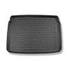 Alfombra para maletero adecuada para Peugeot 2008 II SUV (01.2020-....) - Protector maletero - Alfombrilla maletero antideslizante - maletero superior; piso móvil en la posición más alta