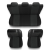Fundas universales para asientos de coche para Volkswagen Jetta III, IV, V, VI, VII (1991-2019) - X.R-G1