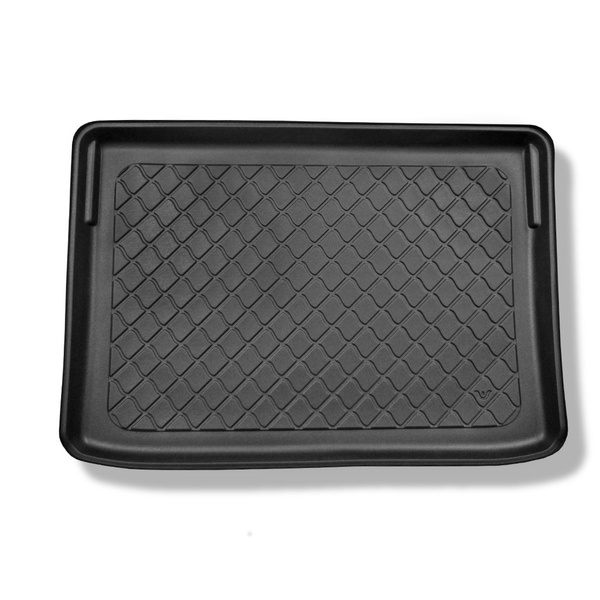 Alfombra para maletero adecuada para Citroen C3 Aircross II SUV (11.2017-2024) - Protector maletero - Alfombrilla maletero antideslizante - parte superior del maletero; modelos con base móvil del maletero (Flex Floor)