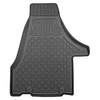 Conjunto de alfombrilla para maletero y alfombrillas para el interior del coche TPE para: Volkswagen Caravelle T6, T6.1 Furgonetaeta (06.2015-2024) - distancia entre ejes larga; para detrás de la 3a fila de asientos