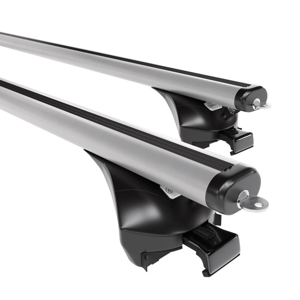 Portaequipajes de techo adecuadas para BMW 2 Active Tourer (2014-2021) - baca plata para coche - barras para techo de coche - railing integrado - aluminio