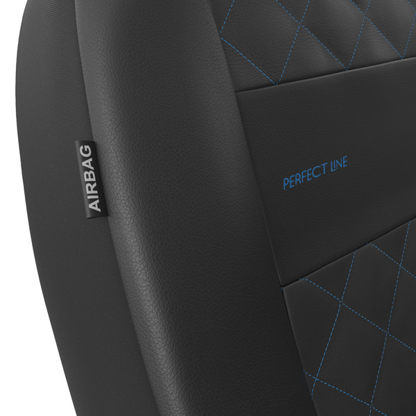 Fundas universales para asientos de coche para Alfa Romeo Touareg (1994-2001) - PRP-BL