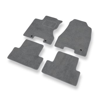 Alfombrillas de Velour adecuadas para Nissan X-trail II SUV (2007-2013) - alfomb