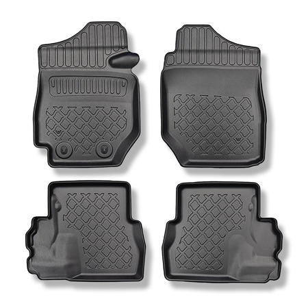 Alfombrillas de TPE adecuadas para Suzuki Jimny II GJ SUV (10.2018-....) - con transmisión manual - alfombras para coche
