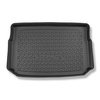 Alfombra para maletero adecuada para Renault Captur II SUV (01.2020-....) - Protector maletero - Alfombrilla maletero antideslizante - parte superior del maletero; retirable en la posición más alta; no para E-Tech Full Hybrid
