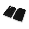 Alfombrillas de Velour adecuadas para Opel Vectra C Caravan, Hatchback, Berlina (2002-2008) - alfombras para coche - Premium color negro