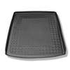 Alfombra para maletero adecuada para Audi Q7 4L SUV (03.2006-05.2015) - Protector maletero - Alfombrilla maletero antideslizante - 5/7 plazas (3a fila abatible) / alfombrilla más estrecha para modelos con sistema de carriles de sujeción en el maletero