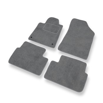 Alfombrillas de Velour adecuadas para Peugeot 407 Coupé, Berlina, SW (2004-2011)