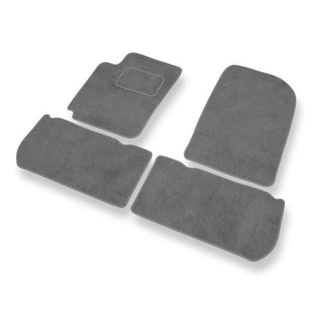 Alfombrillas de Velour adecuadas para Citroen Xsara Picasso (1999-2011) - alfombras para coche - Premium color gris