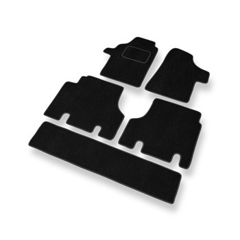 Alfombrillas de Velour adecuadas para Mercedes-Benz Viano Furgoneta (2003-2014) 
