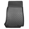 Conjunto de alfombrilla para maletero y alfombrillas para el interior del coche TPE para: Mercedes-Benz GLC X253 SUV (09.2016-03.2023) - compartimento izquierdo desmontable en los modelos con red lateral