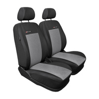 Fundas de asientos hechas a medida para Fiat Fiorino Furgonetaeta (2009-2016) solo asientos delanteros - E2