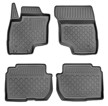 Alfombrillas de TPE adecuadas para Mitsubishi Outlander III PHEV Hybrid SUV (202