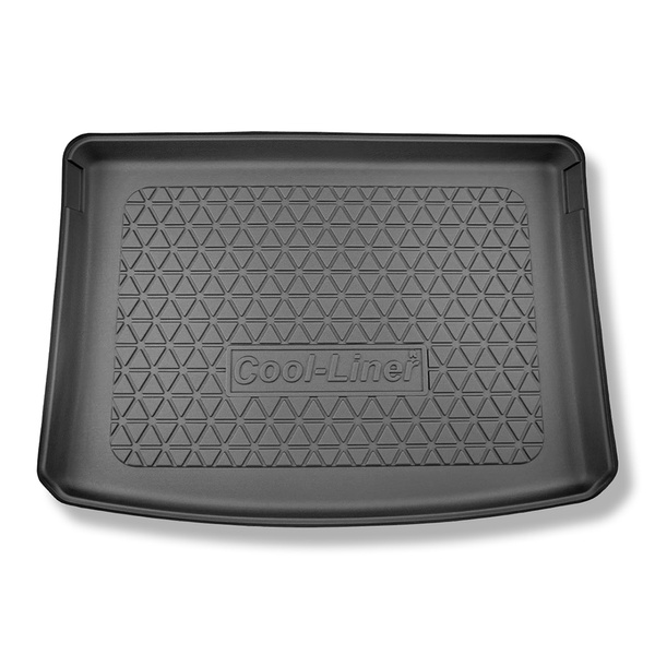 Alfombra para maletero adecuada para Jeep Renegade 4xe Plug-in Hybrid SUV (06.2020-....) - Protector maletero - Alfombrilla maletero antideslizante - maletero superior; piso móvil en la posición más alta