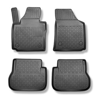 Alfombrillas de TPE adecuadas para Volkswagen Caddy IV Maxi Furgoneta (2004-10.2