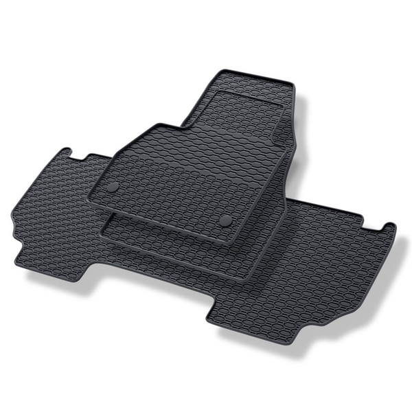 Alfombrillas de goma adecuadas para Renault Kangoo II (2013-2021) - alfombras para coche