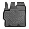 Conjunto de alfombrilla para maletero y alfombrillas para el interior del coche TPE para: Toyota Yaris Cross SUV (09.2021-....) - maletero inferior; sin base doble en el maletero / doble suelo en la posición más baja / bajo maletero doble en la posición s