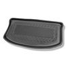 Alfombra para maletero adecuada para Suzuki Splash Hatchback (01.2008-11.2014) - Protector maletero - Alfombrilla maletero antideslizante - para modelos con doble fondo = parte superior del maletero
