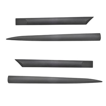 Protectores laterales negros para el coche Kia Sportage III SUV (2010-2015)