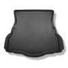 Alfombra para maletero adecuada para Ford Mondeo V Hatchback (01.2015-04.2022) - Protector maletero - Alfombrilla maletero antideslizante - con rueda de repuesto provisional o kit de reparación
