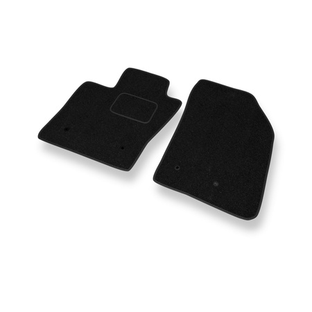 Alfombrillas de fieltro adecuadas para Fiat 500X (2015-2024) - alfombras para coche - color negro