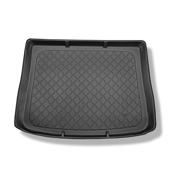 Alfombra para maletero adecuada para Volkswagen Tiguan I SUV (07.2007-04.2016) - Protector maletero - Alfombrilla maletero antideslizante - parte superior del maletero (entrada de carga plana)