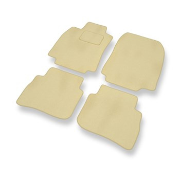 Alfombrillas de Velour adecuadas para Nissan Tiida I C11 Hatchback, Berlina (200