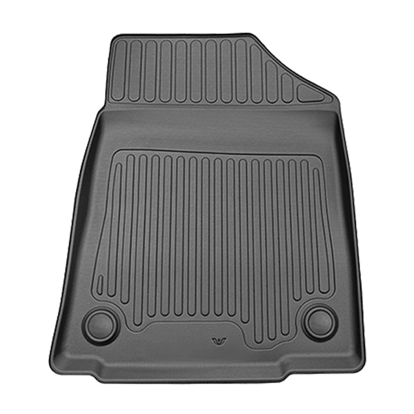 Conjunto de alfombrilla para maletero y alfombrillas para el interior del coche TPE para: Hyundai Kona II SUV (04.2023-....) - maletero superior; suelo móvil en la posición superior; con y sin subwoofer