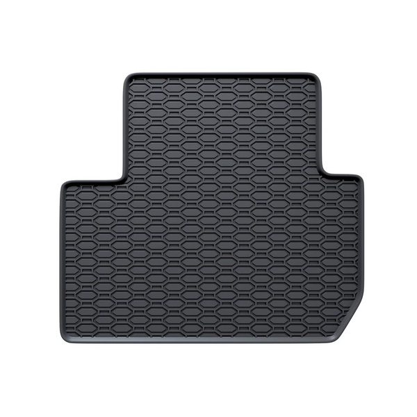 Alfombrillas de goma adecuadas para Citroen C-Crosser SUV (2007-2012) - alfombras para coche - negro - 4 unidades