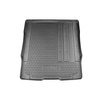 Alfombra para maletero adecuada para Citroen SpaceTourer Furgoneta (01.2016-....) - Protector maletero - Alfombrilla maletero antideslizante - para detrás de la 2a fila de asientos; asientos en los carriles; distancia entre ejes corta