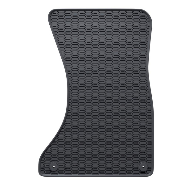 Alfombrillas de goma adecuadas para Audi A4 B8 Avant, Berlina (2007-2015) - alfombras para coche - negro - 4 unidades