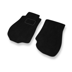 Alfombrillas de Velour adecuadas para Nissan 350Z (2003-2009) - alfombras para coche - Premium color negro