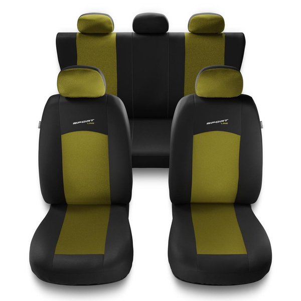 Fundas universales para asientos de coche para Seat Toledo I, II, III, IV (1991-2018) - S-Y