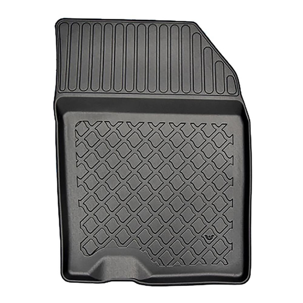 Conjunto de alfombrilla para maletero y alfombrillas para el interior del coche TPE para: Suzuki SX4 II S-Cross Crossover (09.2013-2019) - para todos los niveles del suelo móvil del maletero