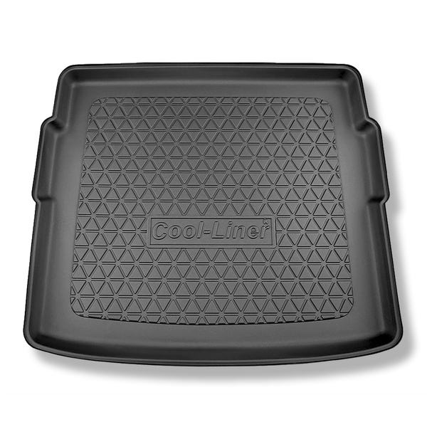 Alfombra para maletero adecuada para DS 7 Crossback SUV (02.2018-2022) - Protector maletero - Alfombrilla maletero antideslizante - parte inferior del maletero; bajo / sin base móvil en el maletero